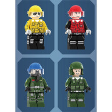 Load image into Gallery viewer, 1066PCS Military WW2 J-15 AWACS Carrier Air Fighter Flying Shark Flanker-D Figure Model Toy Building Block Brick Gift Kids DIY Compatible Lego
