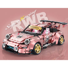 Load image into Gallery viewer, 2368PCS MOC Technic Speed Static Pink 911 RWB Super Racing Sports Car Model Toy Building Block Brick Gift Kids DIY Compatible Lego 1:10

