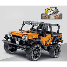 Load image into Gallery viewer, 502PCS MOC Technic Speed Pull Back Jeep SUV Off Road Vehcile Car Model Toy Building Block Brick Gift Kids DIY Compatible Lego
