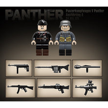 Load image into Gallery viewer, 472PCS Military WW2 Panther Medium Tank Sd.Kfz.171 Figure Model Toy Building Block Brick Gift Kids DIY Compatible Lego
