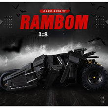 Load image into Gallery viewer, 2830PCS MOC Technic Speed Static Rambom The Dark Knight Large Batmobile Car Model Toy Building Block Brick Gift Kids DIY Compatible Lego 1:8

