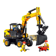 Load image into Gallery viewer, 453PCS MOC City Construction Technic SANY SY65W Wheel Excavator Model Toy Building Block Brick Gift Kids DIY Compatible Lego
